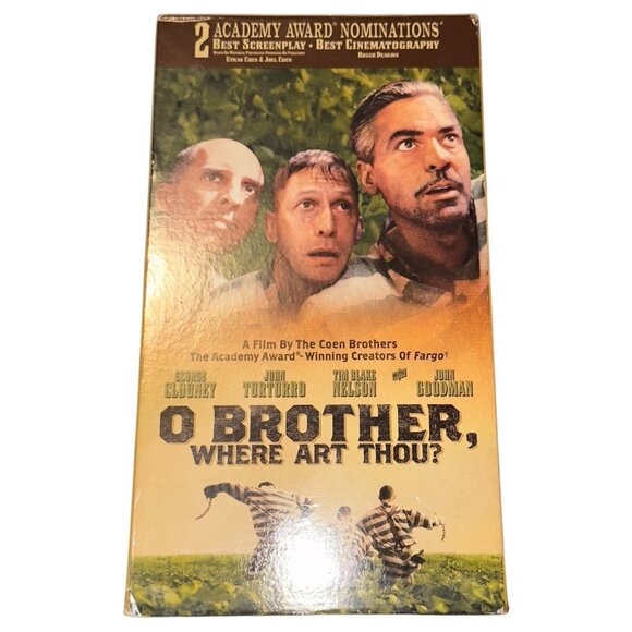 O Brother Where Art Thou? (VHS, 2000) George Clooney - Picture 1 of 8